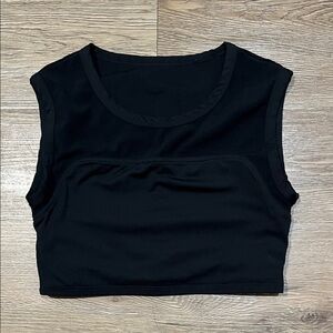 Fabletics black sports bra